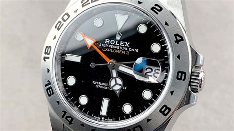 rolex explorer 2 opaco|rolex explorer ii review.